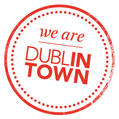 Dublin Town Stamp Logo